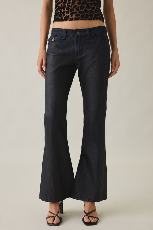 Lioness Mary-Kate Slim Low-Rise Bootcut Jeans #1