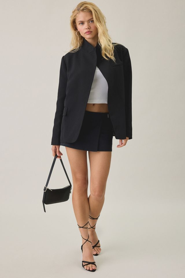 Lioness Trophy Club Asymmetric Wrap Blazer #1