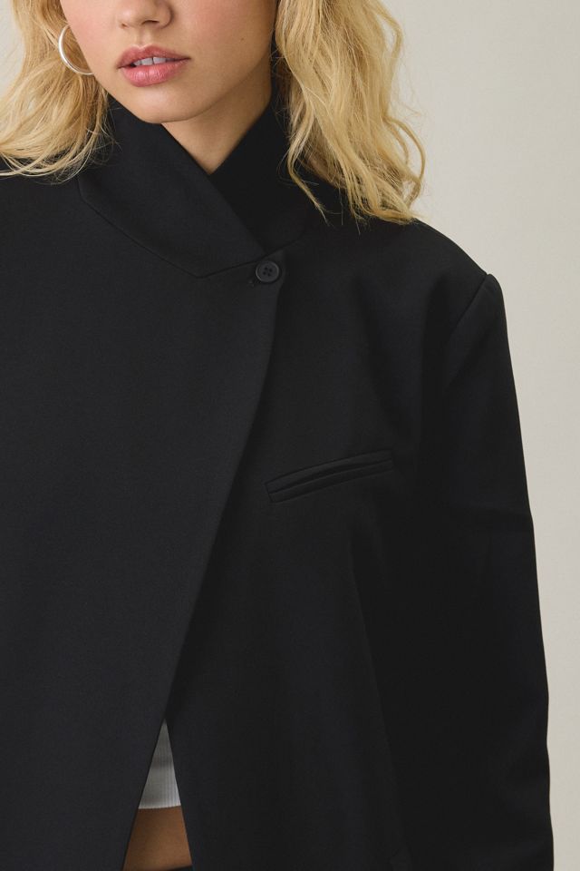 Lioness Trophy Club Asymmetric Wrap Blazer #4