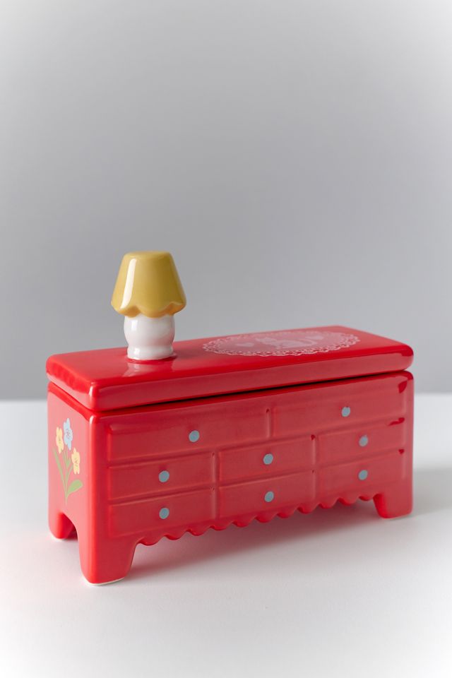 ban.do Dresser Shaped Ceramic Stash Box #1
