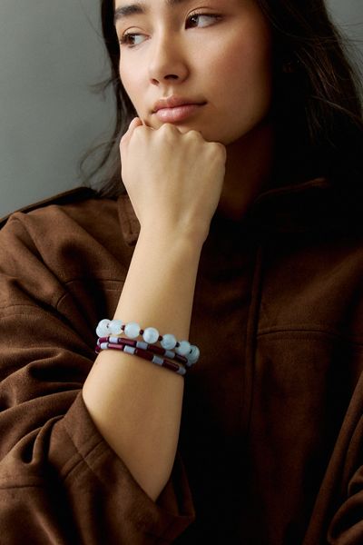 Margo Mixed Beaded Bracelets Set