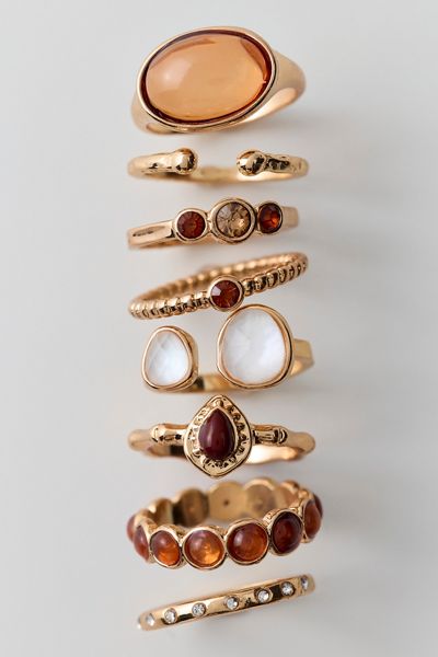 Mila Dainty Rings Set