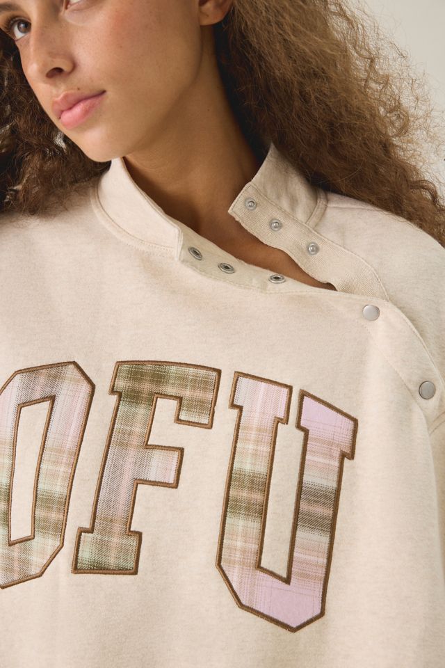 Out From Under In A Snap Fleece Mockneck Pullover #2