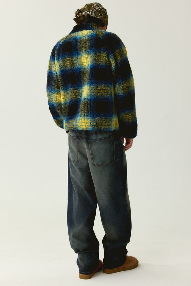 BDG High-Pile Fleece Zip-Up Jacket #5