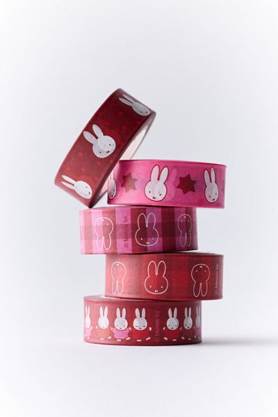 Miffy Maroon Muse UO Exclusive Washi Tape Set