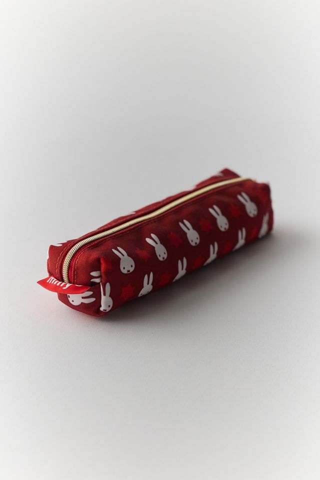 Miffy Maroon Muse UO Exclusive Patterned Slim Pencil Case #2