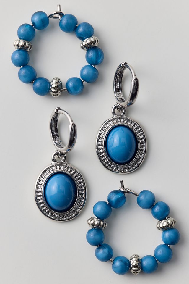 Lola Colorful Duo Earrings Set #1