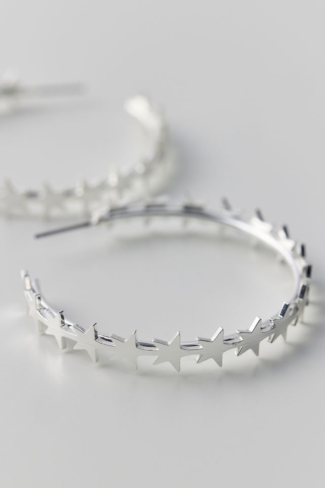 Elena Star Hoop Earrings #1