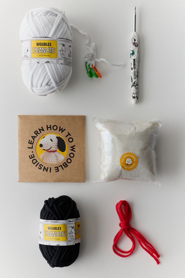 The Woobles Peanuts Snoopy Plushie Crochet Kit #2