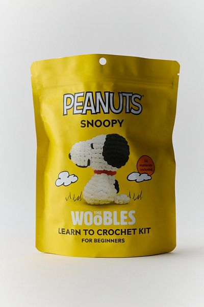 The Woobles Peanuts Snoopy Plushie Crochet Kit