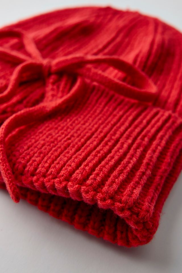 Hazel Bow Back Knit Beanie #2