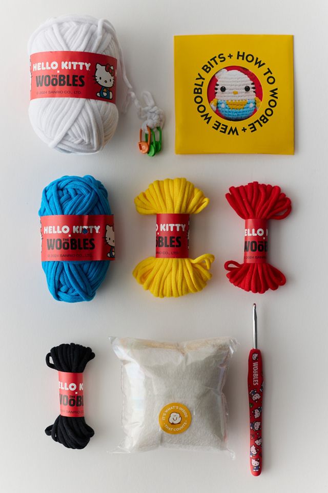 The Woobles Sanrio Hello Kitty Plushie Crochet Kit #2