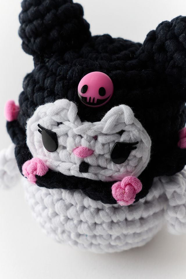 The Woobles Sanrio Kuromi Plushie Crochet Kit #3