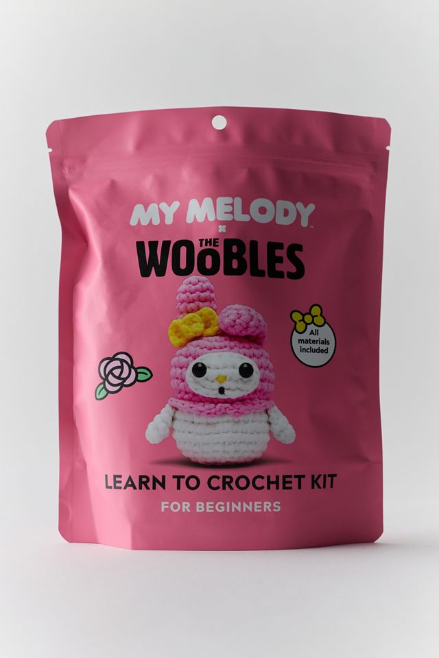 The Woobles Sanrio My Melody Plushie Crochet Kit #1