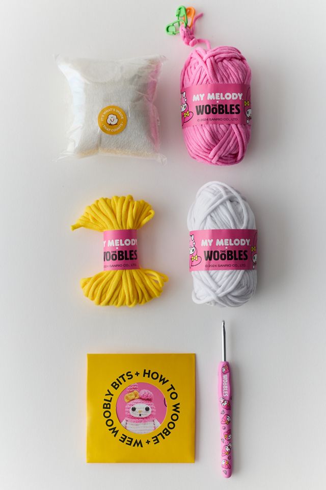 The Woobles Sanrio My Melody Plushie Crochet Kit #2