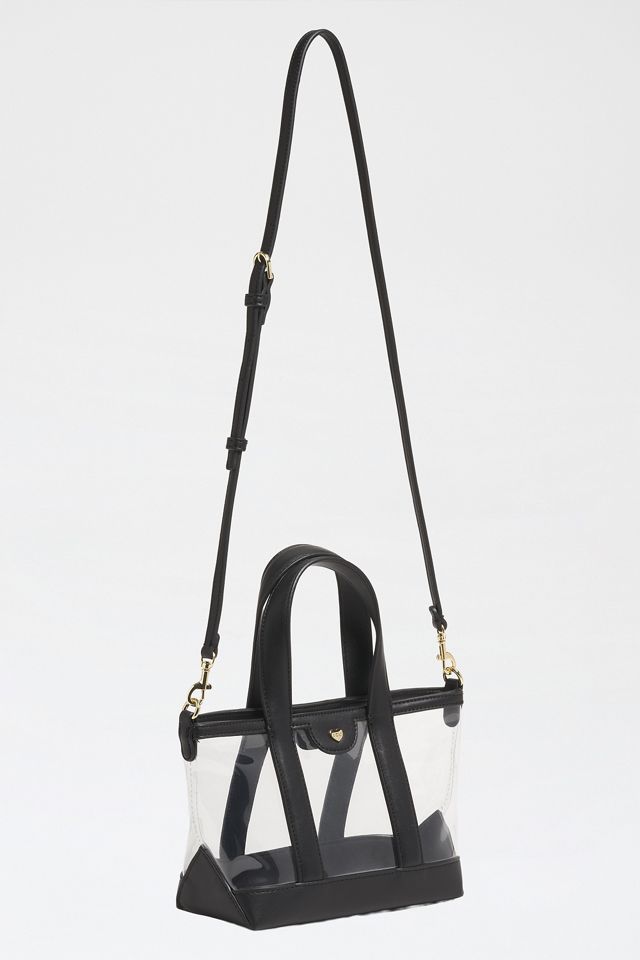 Stoney Clover Lane Clear Mini Tote Crossbody Bag #1