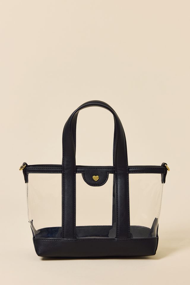 Stoney Clover Lane Clear Mini Tote Crossbody Bag #3