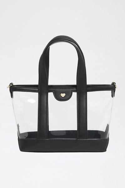 Stoney Clover Lane Clear Mini Tote Crossbody Bag