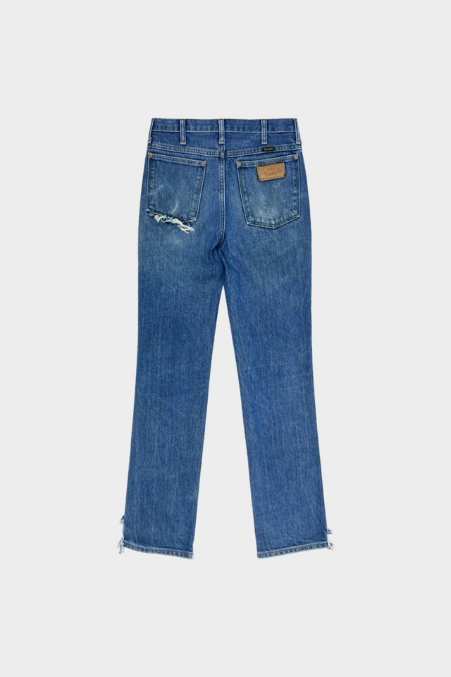 Vintage 1990’s Wrangler Medium Wash Faded Denim Jeans #1