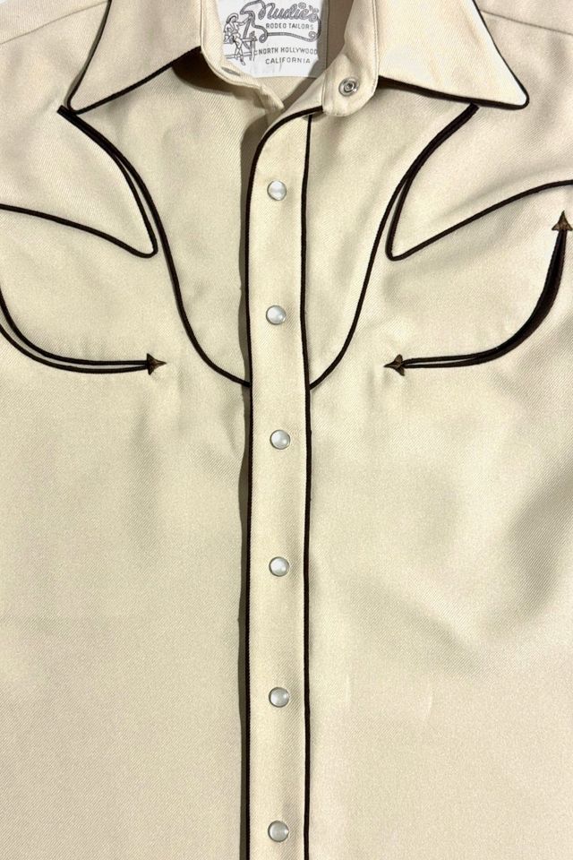 Vintage 1970's Nudie's Rodeo Pearl Snap Western Shirt #3