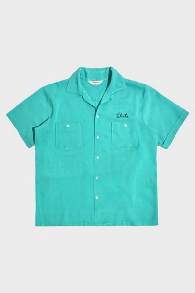 Vintage 1950's California By Angeltown Chainstitched Bowling Shirt