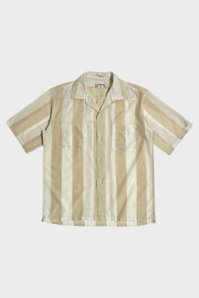 Vintage 1940’s McGregor Cropped Striped Shirt