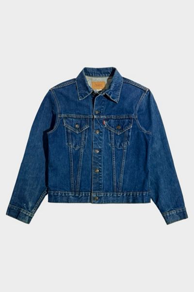 Vintage 1970’s Levi’s X Skateboarder Magazine Hand Embroidered Denim Trucker Jacket