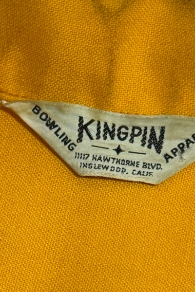 Vintage 1950’s King Pin Chainstitched Bowling Shirt