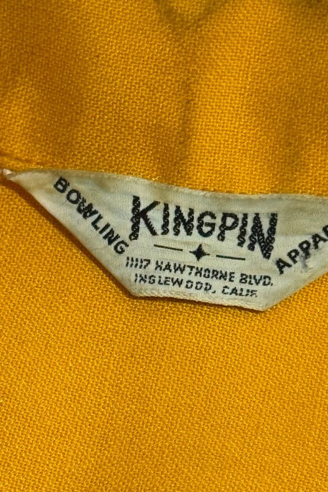 Vintage 1950’s King Pin Chainstitched Bowling Shirt #3