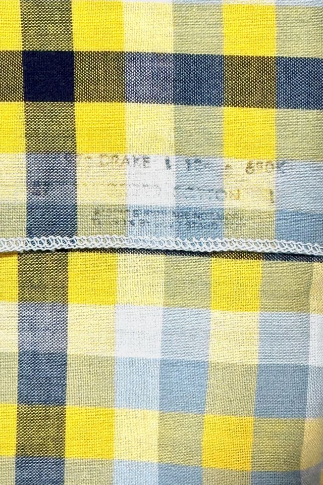 Vintage 1940’s Arrow Cropped Selvedge Plaid Shirt #3