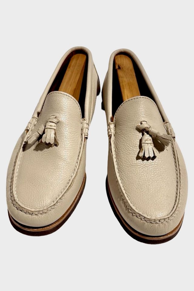 Vintage 1980’s Deadstock Maus & Hoffman Nappa Leather Tassle Loafers #2