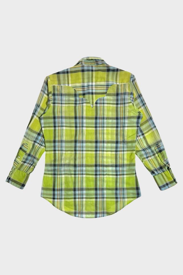 Vintage 1970’s Rockmount Ranch Wear Plaid Western Pearl Snap Shirt #1