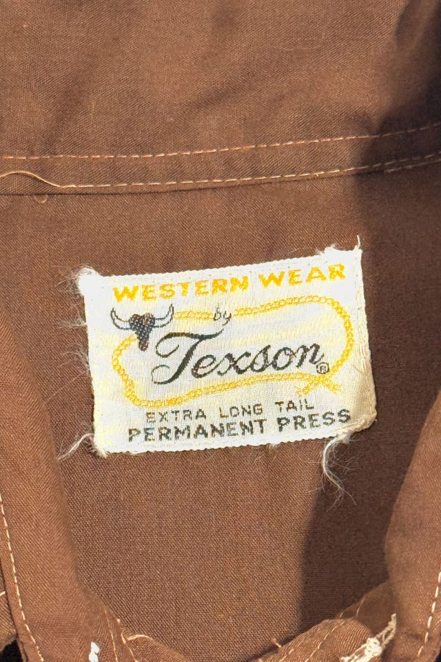 Vintage 1960’s Texson Western Floral Arrow Pearl Snap Shirt #2
