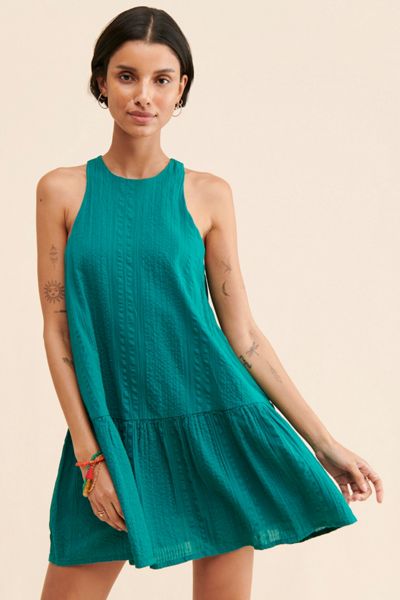Maisy High-Neck Frock Dress