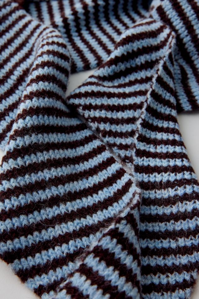 Andy Striped Scarf Hood #3