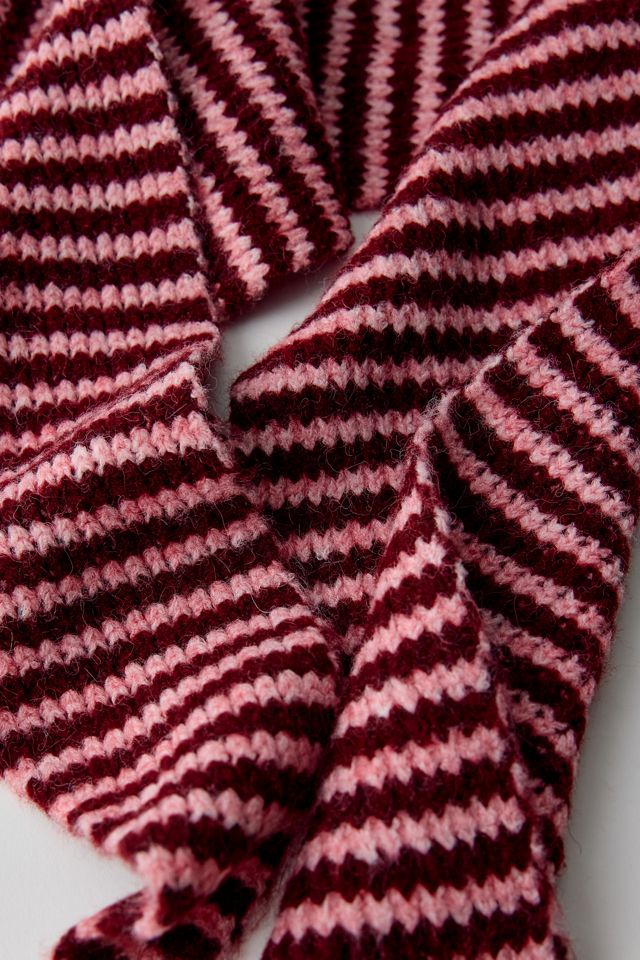 Andy Striped Scarf Hood #3