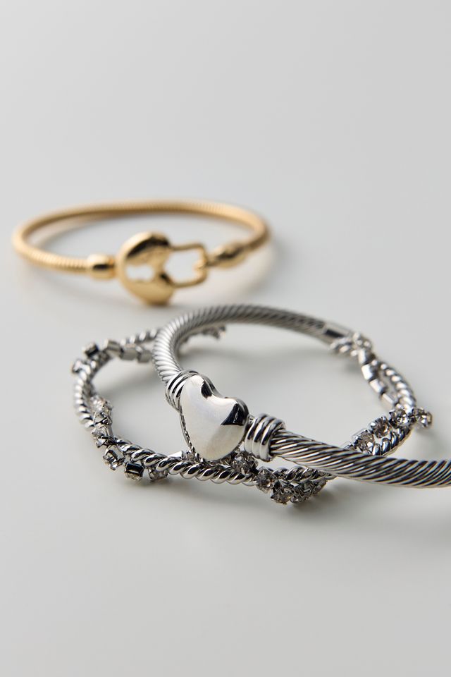 Love On Lock Bracelets Set #1