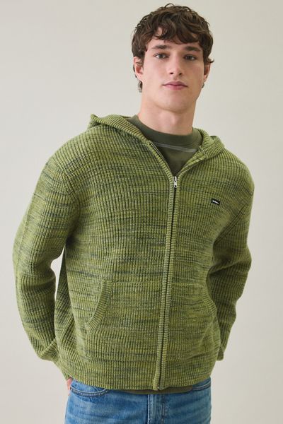 Iets frans... Cheneille Neppy Zip-Up Hooded Sweater