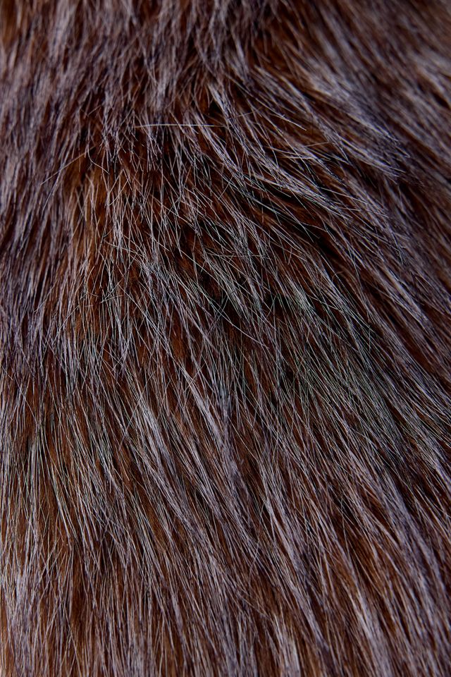 Blue Tip Faux Fur Trapper Hat #2