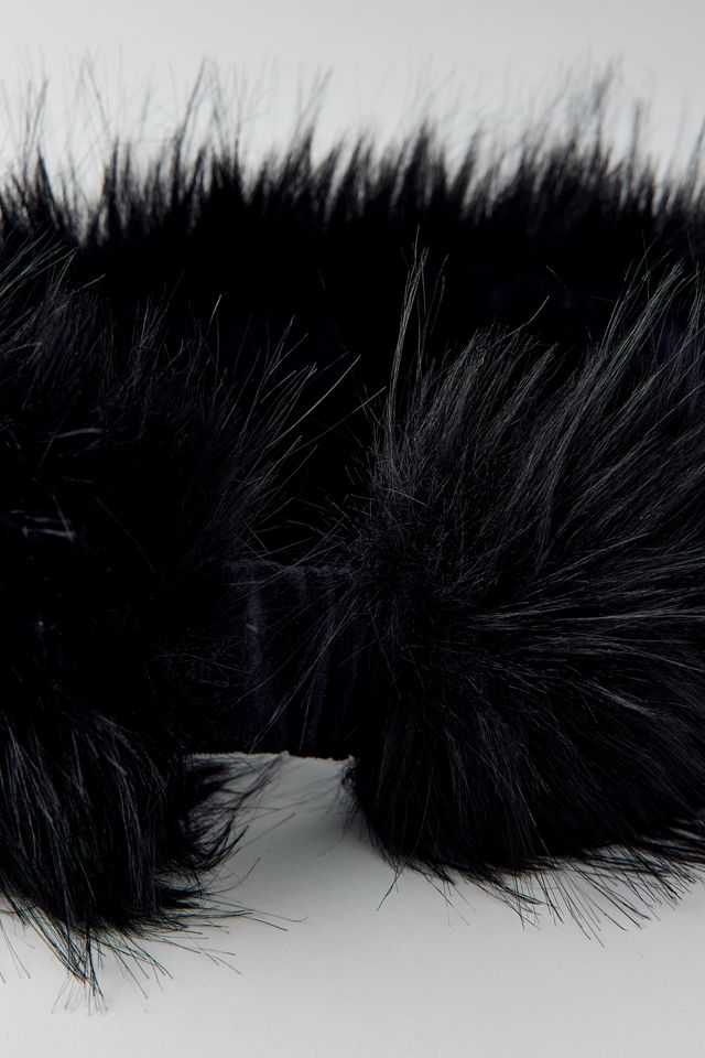 Demi Faux Fur Headband #2