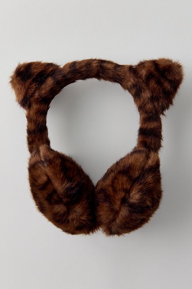 Eve Leopard Print Earmuffs #1