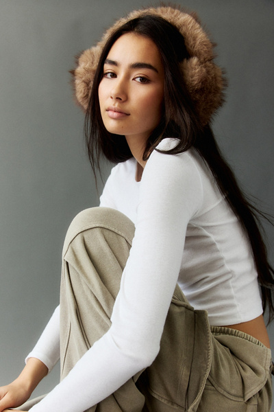 High Pile Faux Fur Earmuffs