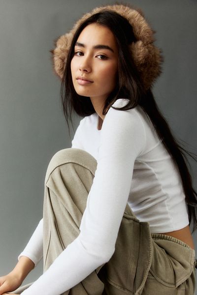 High Pile Faux Fur Earmuffs