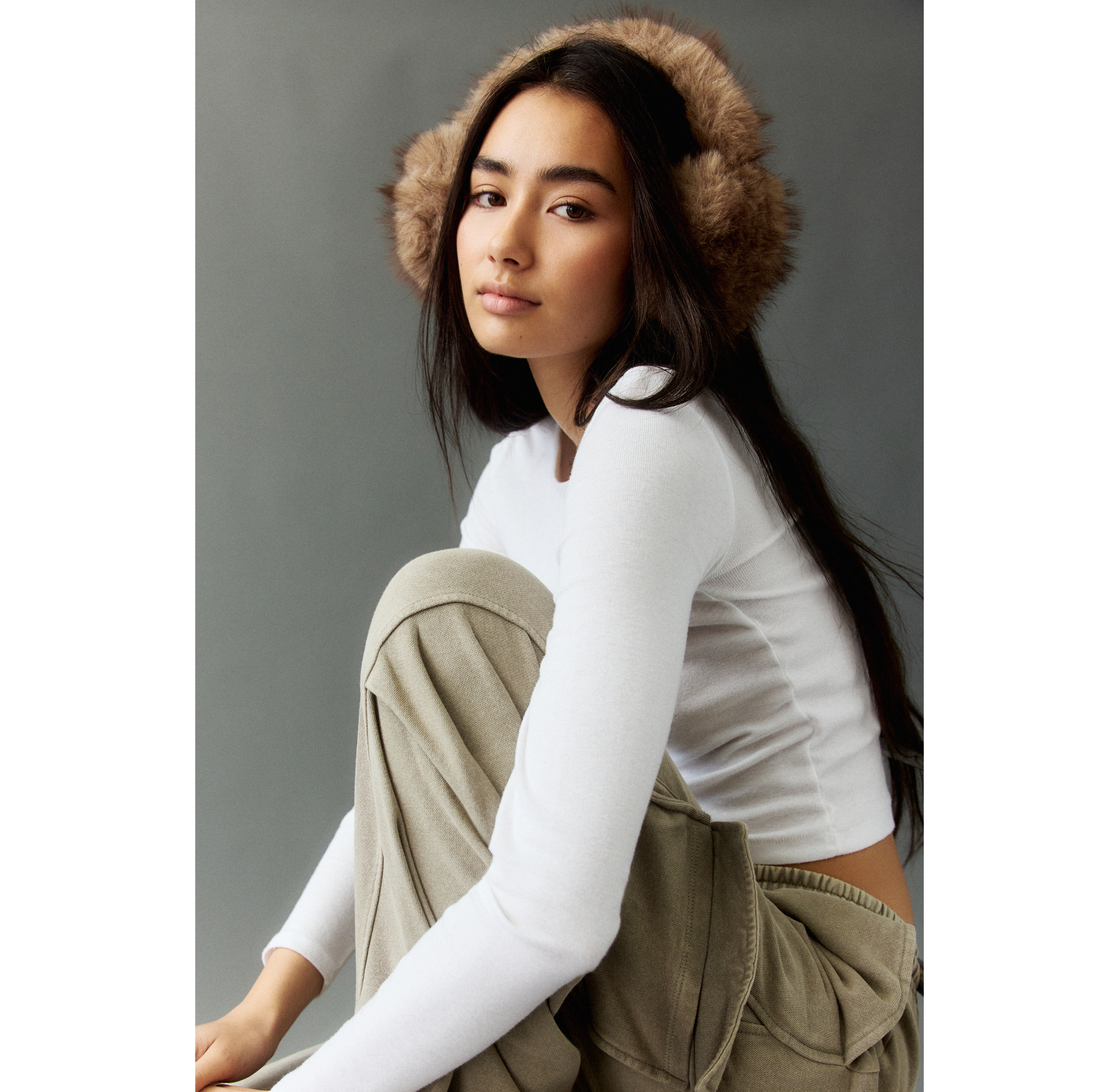 High Pile Faux Fur Earmuffs