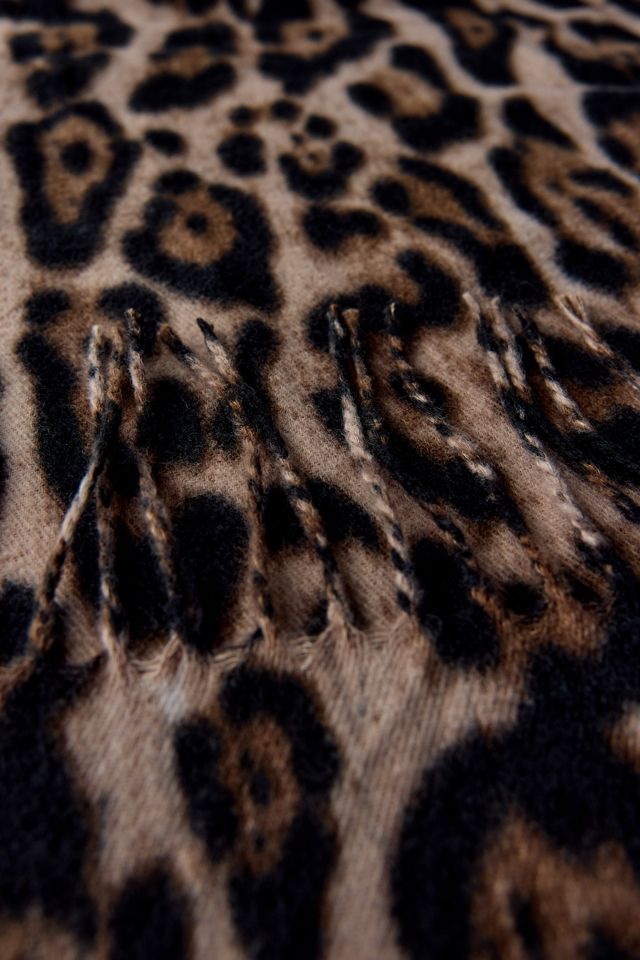 Lexi Leopard Lightweight Scarf #1