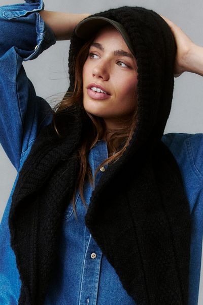 London Hooded Scarf