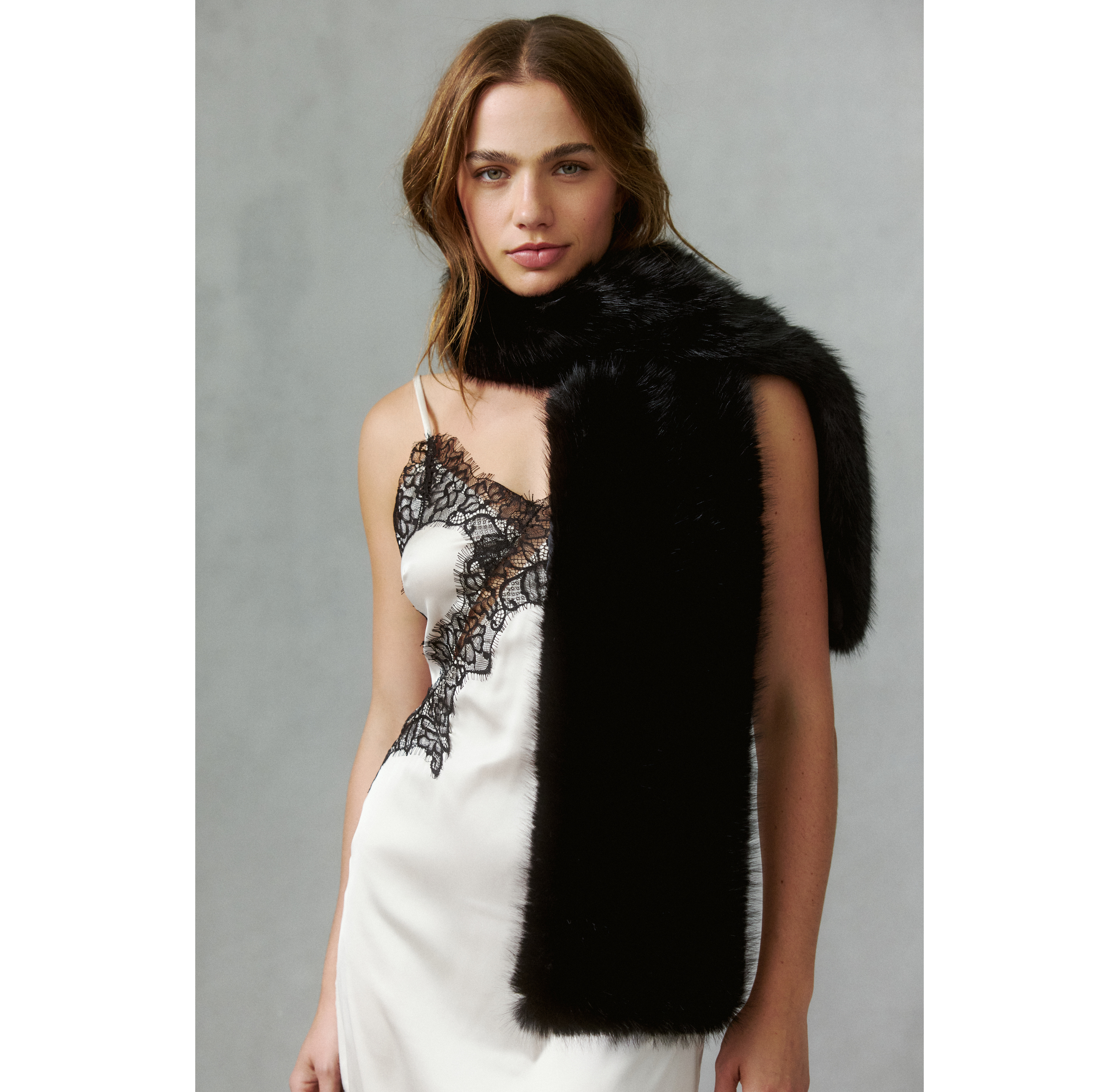 Yasmin Faux Fur Scarf
