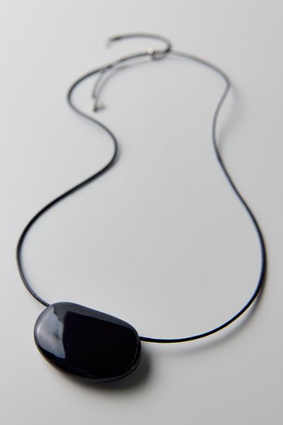 Collier à cordon avec pendentif Luna