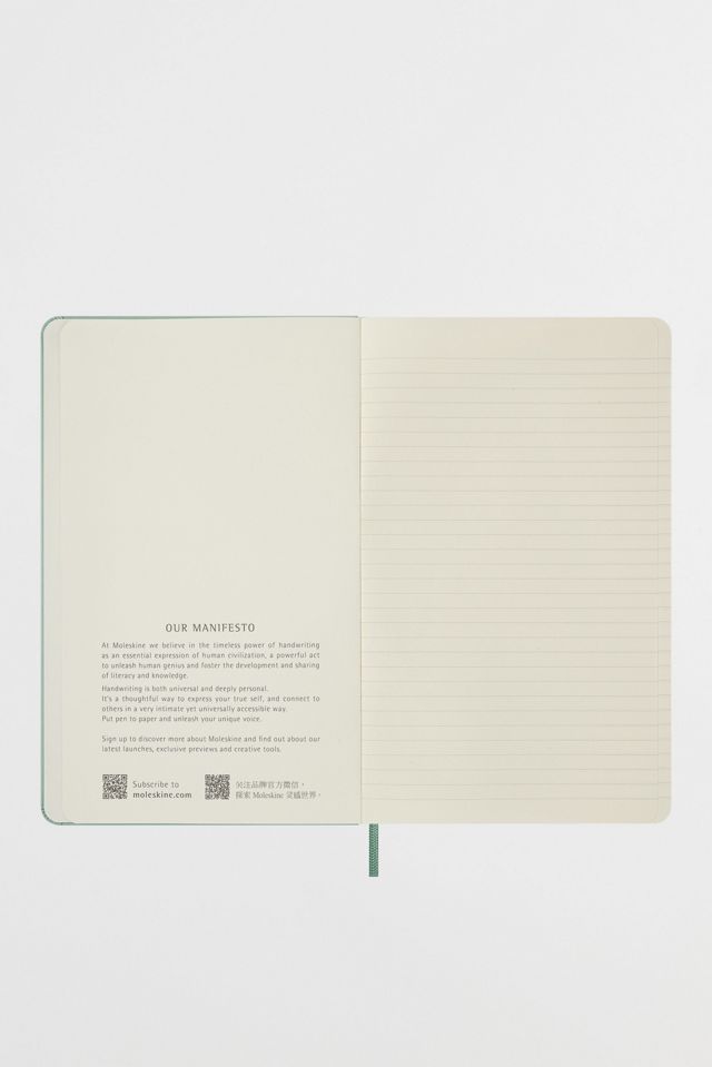 Moleskine Hardcover Ruled Debossed Notebook #2