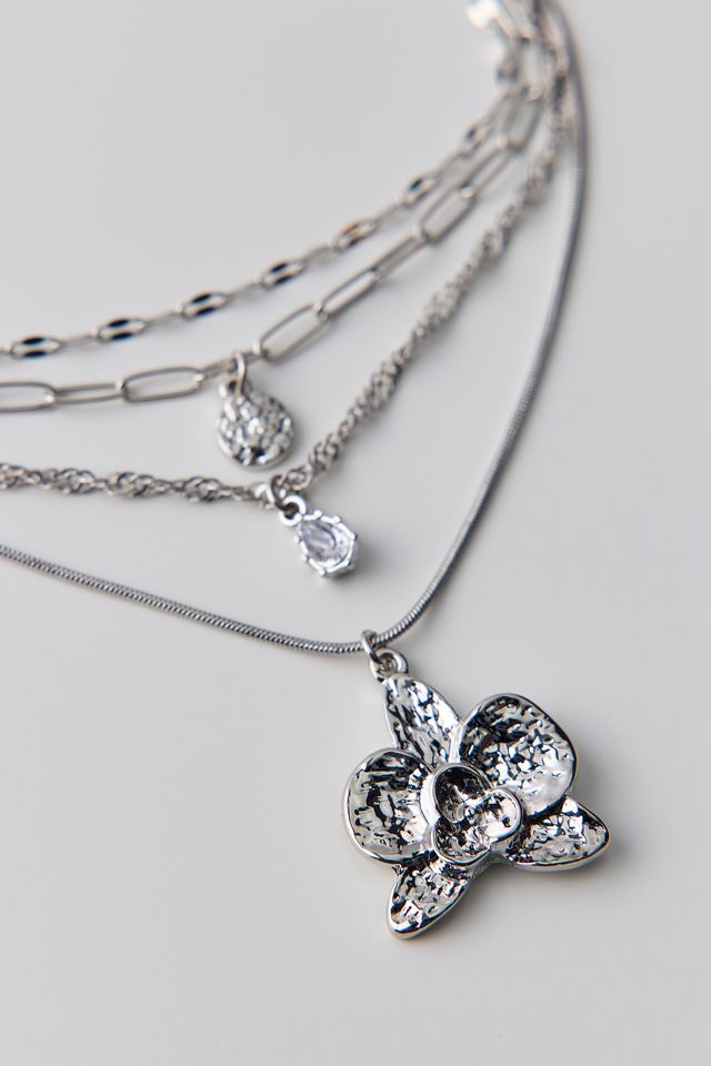 Lotus Layering Necklaces Set #2